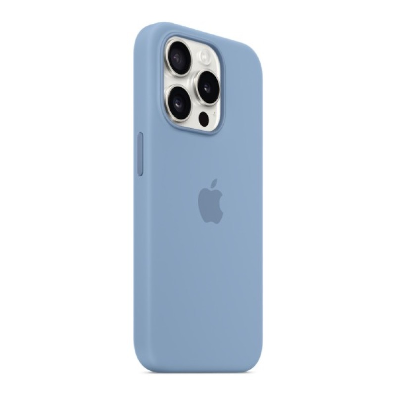Чохол до мобільного телефона Apple iPhone 15 Pro Silicone Case with MagSafe Winter Blue (MT1L3ZM/A)