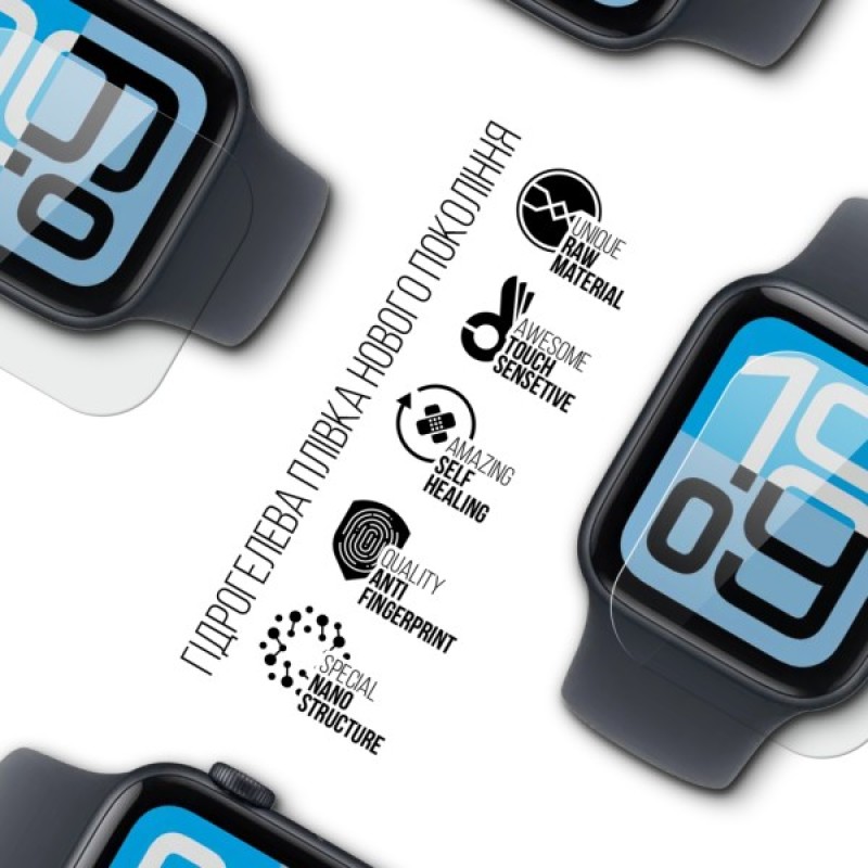 Плівка захисна Armorstandart hydrogel Apple Watch SE 3 2025 40mm 6 pcs (ARM88735)