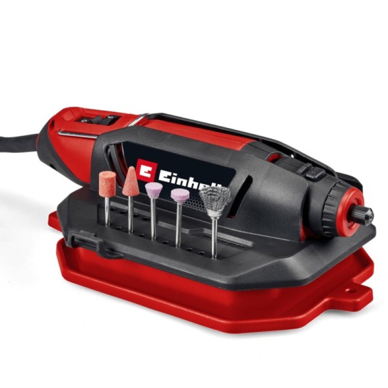 Гравер Einhell TC-MT 150E 150Вт, гнучкий вал, набір насадок (4419380)