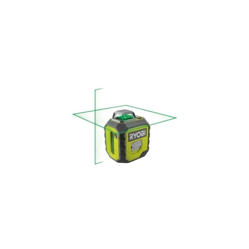 Лазерний нівелір Ryobi RB360GLL, 25 м, 360°, зелений промінь (5133005310)