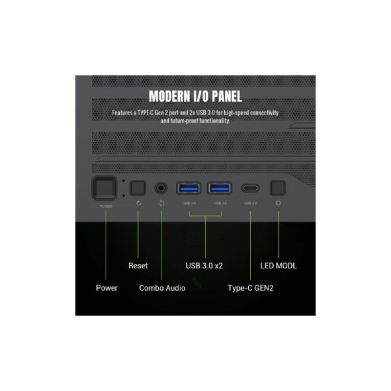 Корпус Gamemax LEADER 2 BK