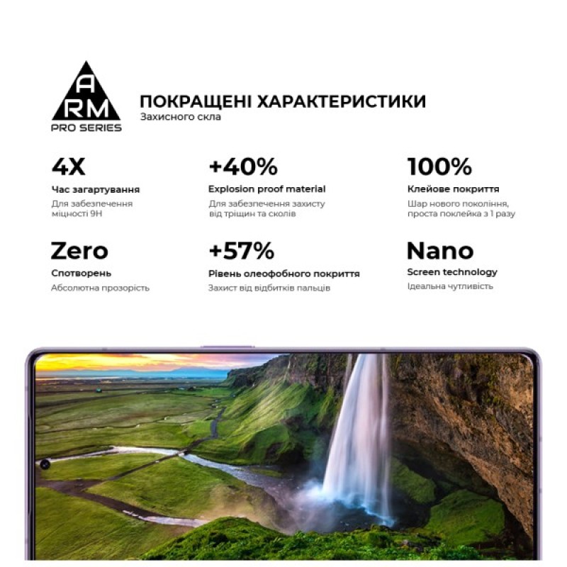 Скло захисне Armorstandart Pro Google Pixel 9a Black (ARM83564)