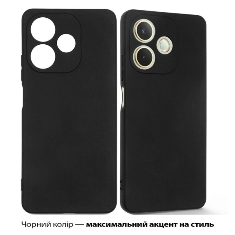 Чохол до мобільного телефона BeCover Silicone Oppo A5 Pro 4G/5G Black (713786)