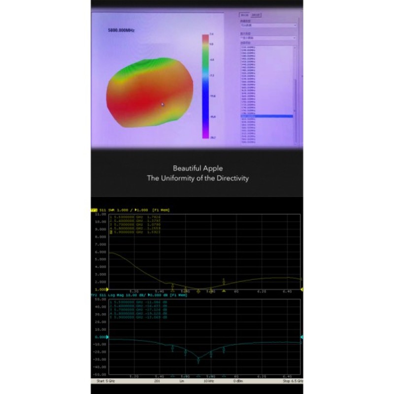 Антена для дрона Foxeer Lollipop 4 Plus High Quality 5G SMA Angle 150mm RHCP 1шт. (PA14745ANGLE)