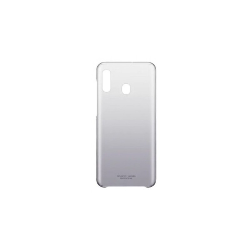 Чохол до мобільного телефона Samsung Galaxy A20 (A205F) Gradation Cover Black (EF-AA205CBEGRU)