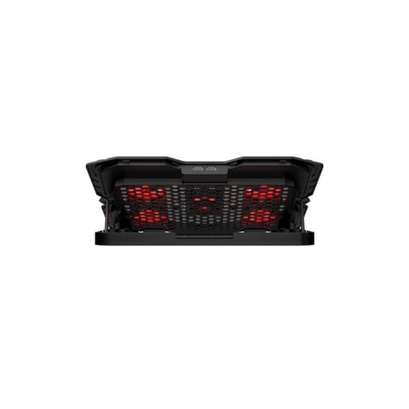 Підставка до ноутбука Xtrike ME FN-813 5 Fan, Red Led, 2 USB (FN-813)