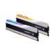 Модуль пам'яті для комп'ютера DDR5 32GB (2x16GB) 7800 MHz Trident Z5 RGB Silver G.Skill (F5-7800J3646H16GX2-TZ5RS)
