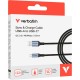 Дата кабель USB 2.0 AM to USB-C 1.2m black Verbatim (31843)