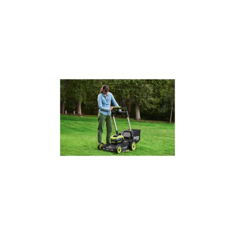 Газонокосарка Ryobi RY36LMXSP53A-160 самохідна, 36В MAX POWER, 1х6Аг, дека 53см, 70л (5133005802)